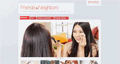 Desktop Screenshot of jjfriendsandneighbors.com